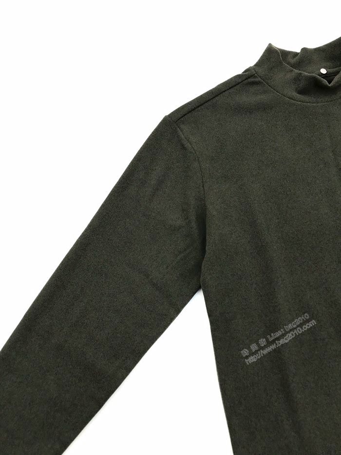 Burberry男裝 巴寶莉新款專屬TB貼飾半高領長袖打底衣 高版本男女同款  ydi3522